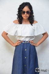 Nandita Swetha at Ekkadiki Pothavu Chinnavada Movie Promotions